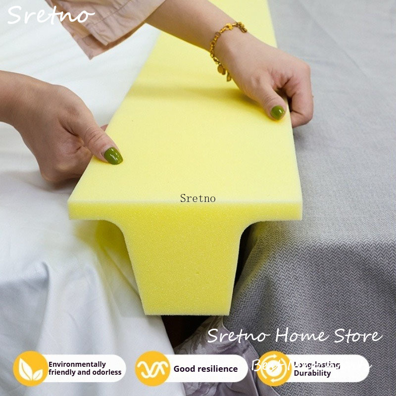 Memory Foam Topper - แผ่นปิดช่องว่างข้างเตียงแบบกำหนดเอง ความหนาแน่นสูง รูปตัว L/T สำหรับปิดรอยต่อหัวเตียงและท้ายเตียง สามารถตัดได้