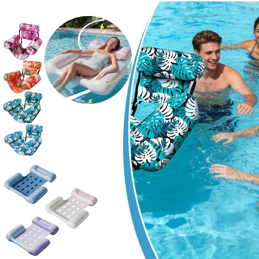 Fitted Sheet Deep - ที่นอนลมเป่าลมอเนกประสงค์สำหรับสระว่ายน้ำ ชายหาด กีฬาทางน้ำ และงานปาร์ตี้ 1 ชิ้น