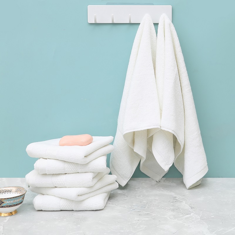 Home Textiles Face Towel - ชุดผ้าขนหนูเช็ดหน้าผ้าฝ้ายสีขาว2/4/6ชิ้นผ้าโรงแรมเนื้อนุ่มนุ่มสบายสำหรับผู้ใหญ่และเด็กซึมซับน้ำได้ดี