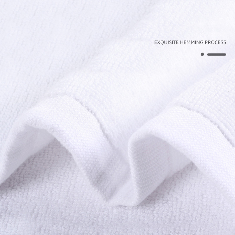 สีขาวผ้าฝ้ายนุ่มผ้าเช็ดตัวผ้าเ - Home Textiles Face Towel บทวิจารณ์และราคา