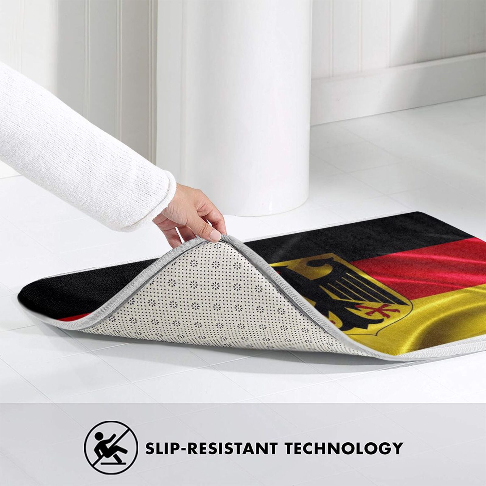 เยอรมนีเสื่อพรมพรมกันลื่นเสื่อ - Home Textiles Germany บทวิจารณ์และราคา