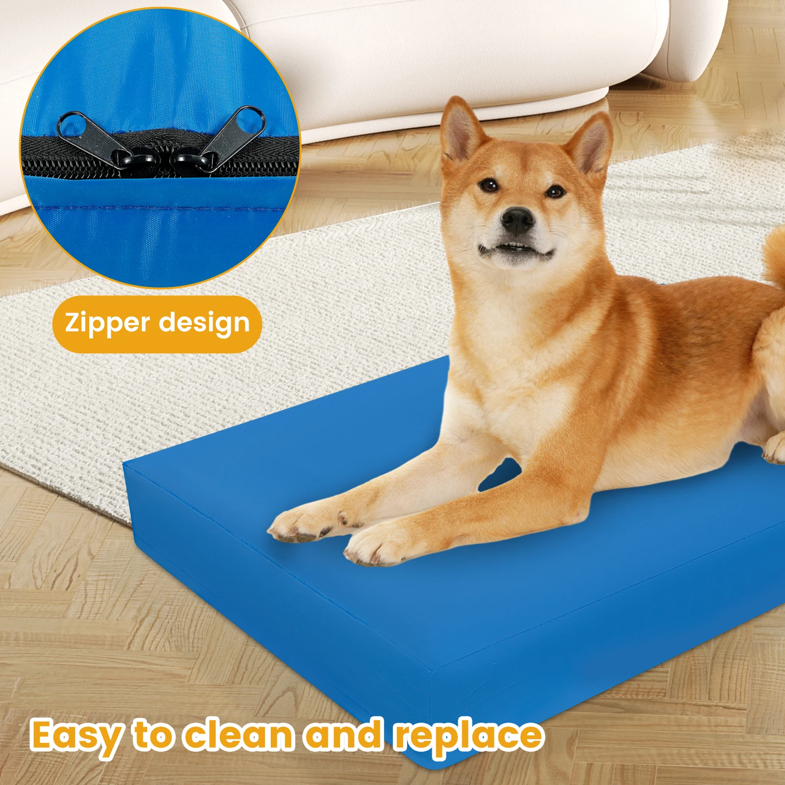 ผ้าคลุมเตียงสุนัขผ้า Oxford กั - Mattress Protector Waterproof บทวิจารณ์และราคา