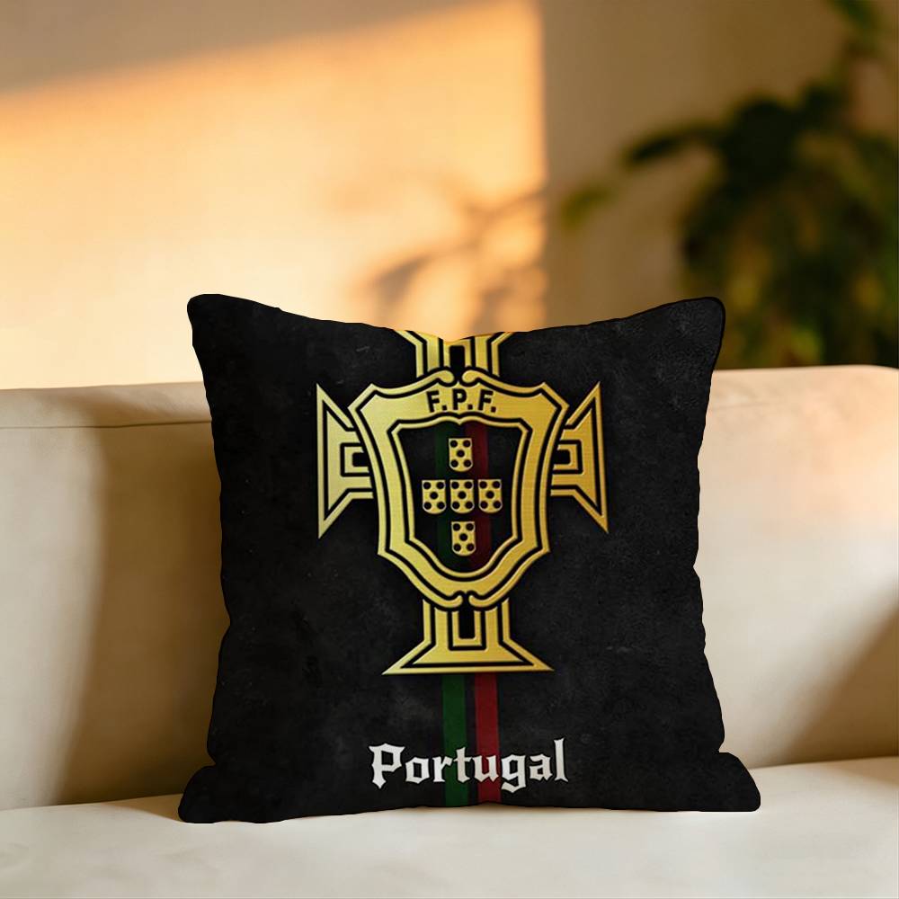 ปลอกหมอนพิมพ์ลายสองด้านรูปธงชา - Home Textiles Portugal บทวิจารณ์และราคา
