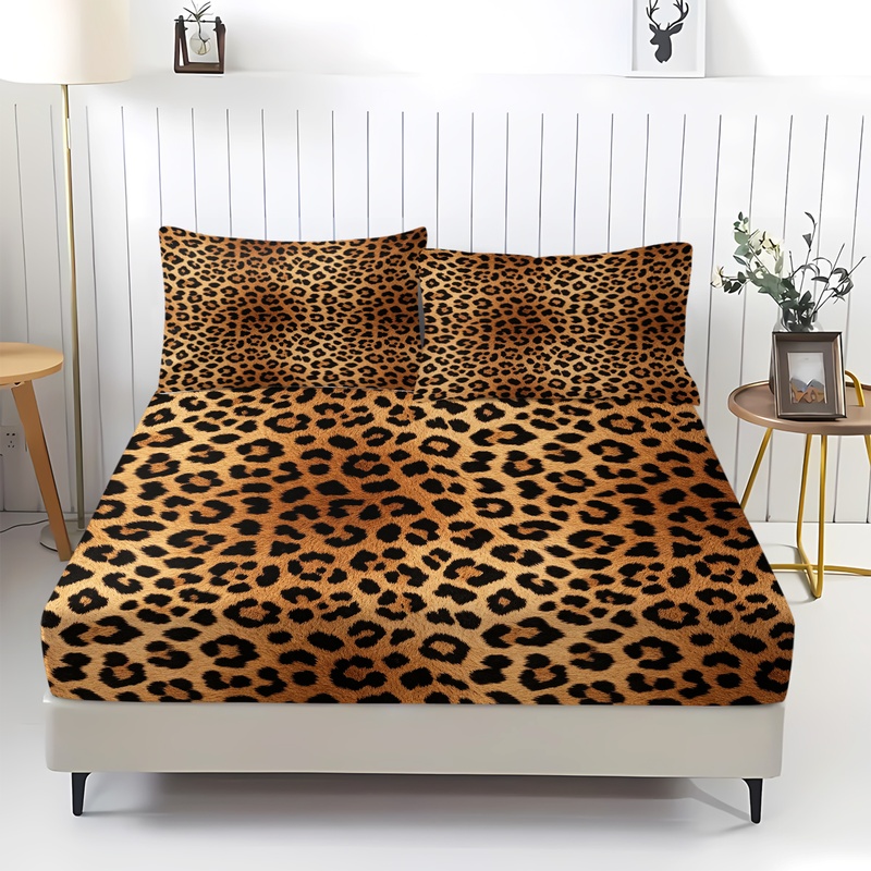 ชุดผ้าปูที่นอน 3 ชิ้น ลายเสือด - Fitted Sheet Deep บทวิจารณ์และราคา