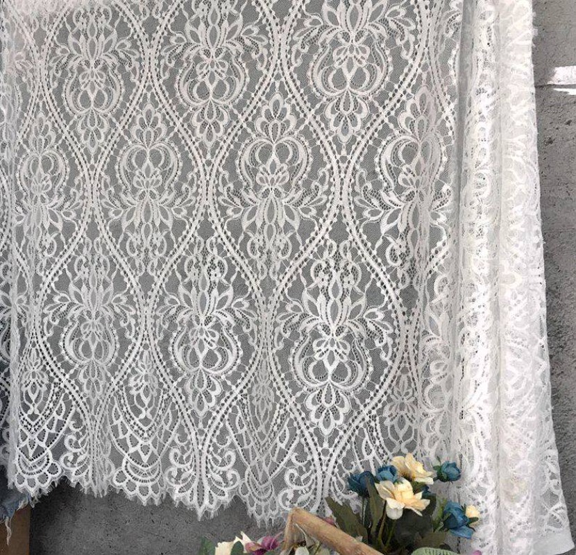 ผ้าลูกไม้ลายขนตาสไตล์ยุโรปหนา  - Home Textiles Importers In Usa บทวิจารณ์และราคา