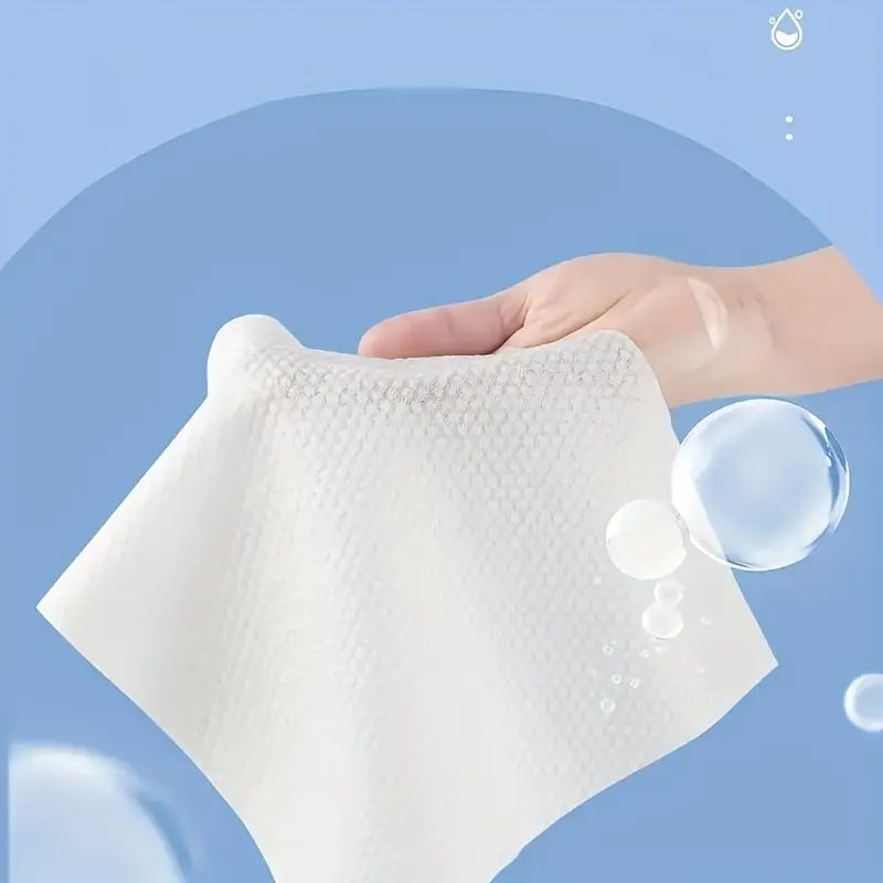 100/300PCS ผ้าเช็ดหน้าผ้าฝ้าย  - Home Textiles Face Towel บทวิจารณ์และราคา