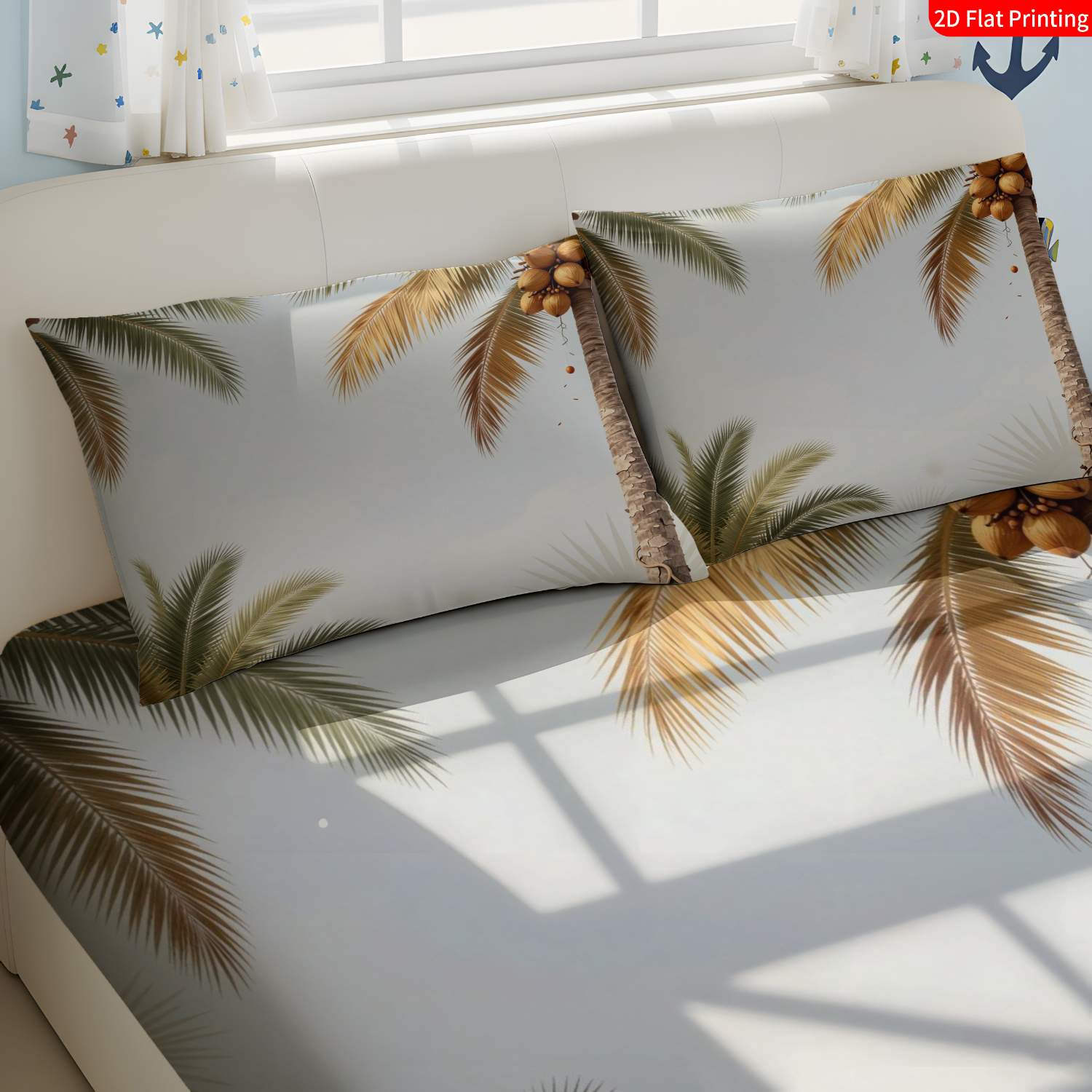 ชุดเครื่องนอนสไตล์ทรอปิคอล ลาย - Fitted Sheet Deep บทวิจารณ์และราคา
